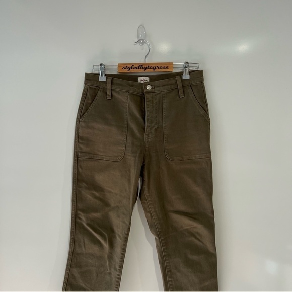 J. Crew Straight-leg crop jean in garment-dyed denim - Picture 6 of 12